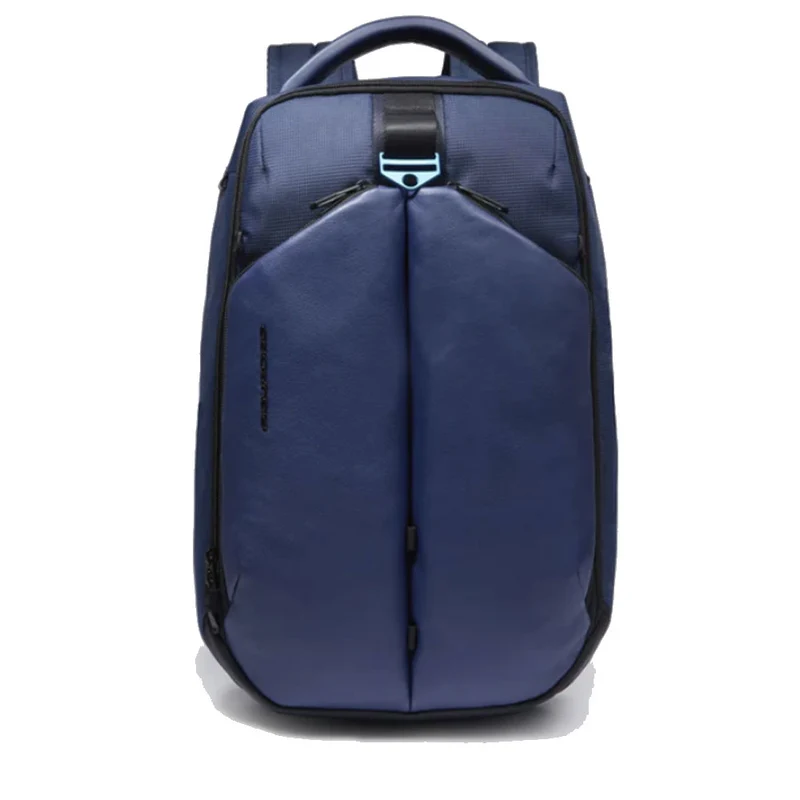 Zaino da Bici PIQUADRO in Nylon Riciclato Blu con Porta Pc 15,6" Linea PQ-Earth - CA6630S137