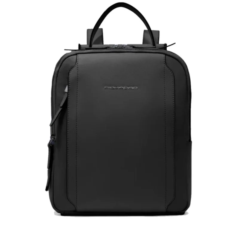 Zaino Donna Porta iPad PIQUADRO linea Circle in Pelle e Tessuto Colore Nero- CA5566W92T