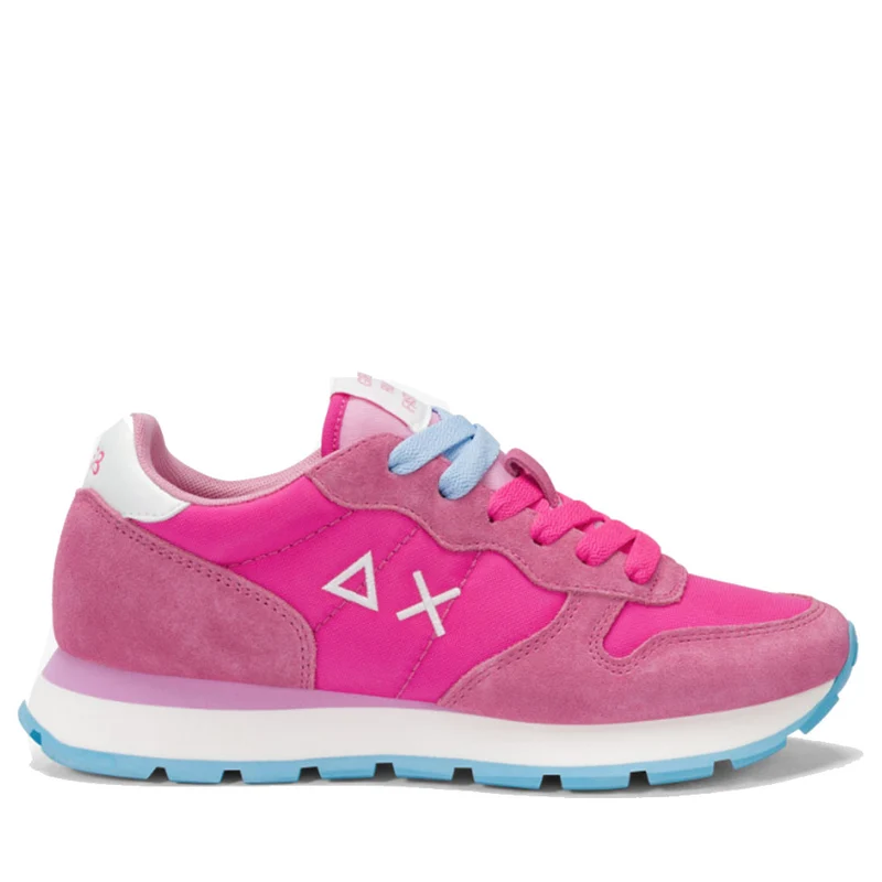 Scarpe Donna Sun68 Sneakers Ally Solid Nylon Colore Fuxia - Z35201