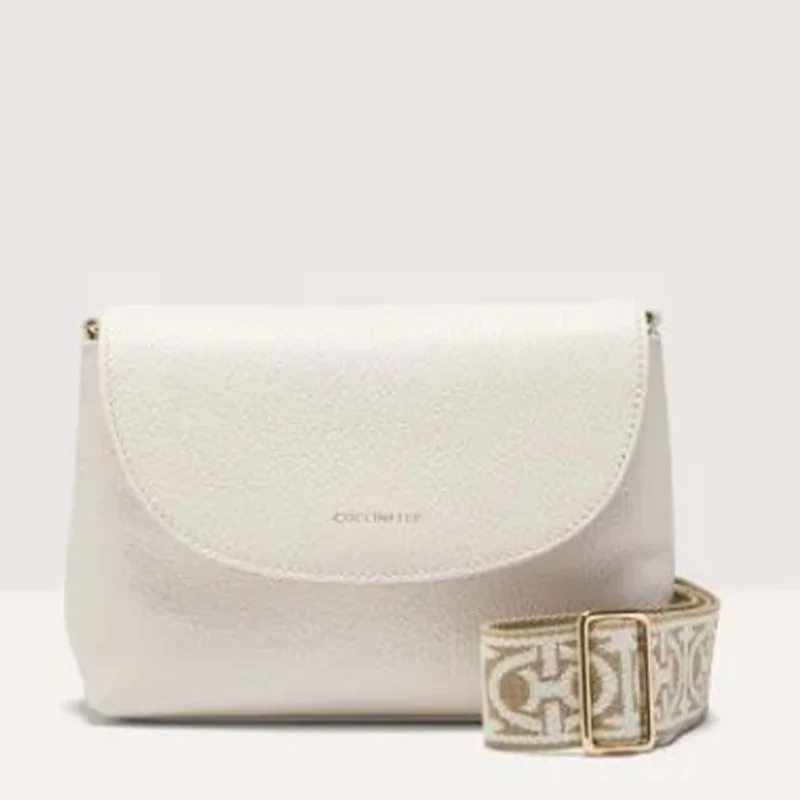 Borsa Donna a Tracolla COCCINELLE Linea Paulina Colore Blanco
