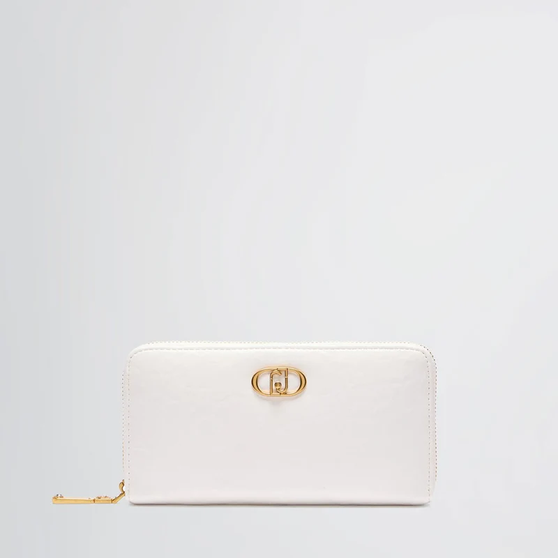 Portafoglio Donna Zip Around LIU JO Better La Puffy Off White