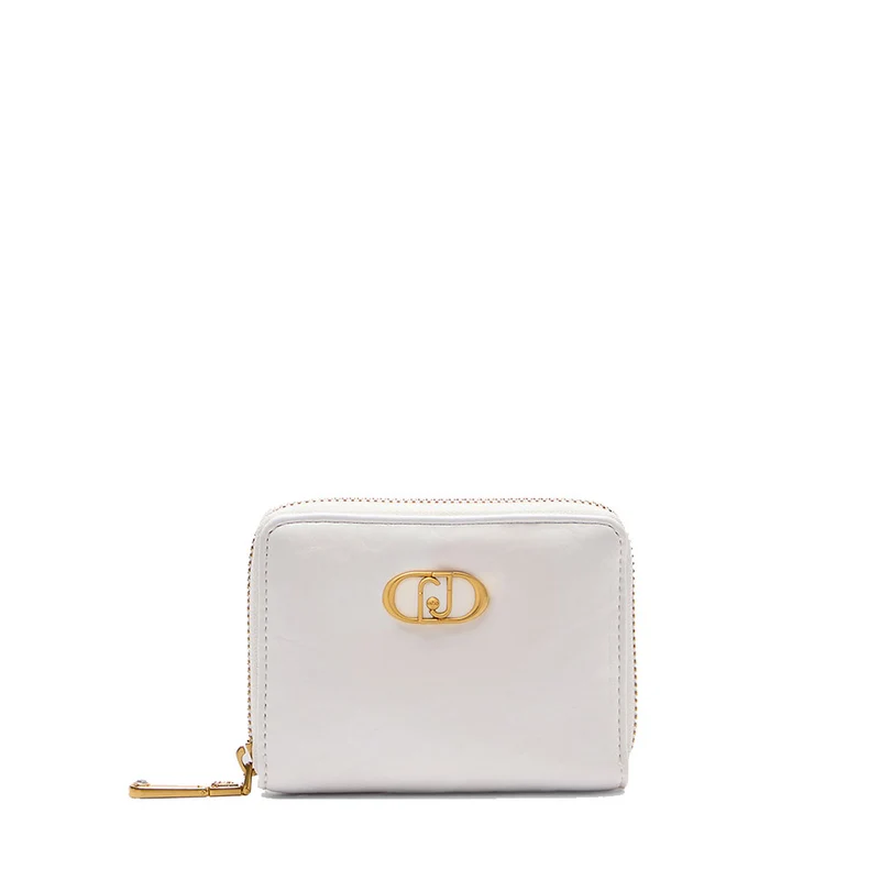 Portafoglio Piccolo Zip Around LIU JO Better La Puffy Off White