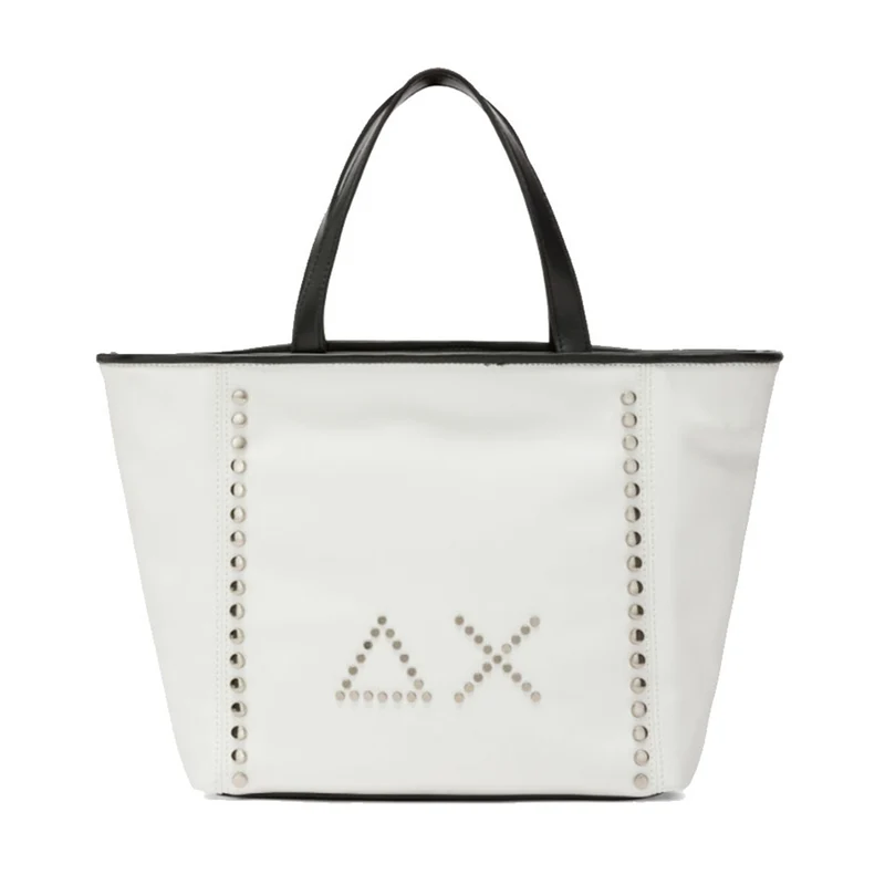 Shopping Bag Media SUN68 linea Jacqueline Studs Bianca