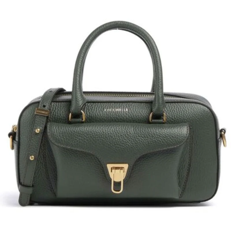 Borsa Donna a Mano COCCINELLE in Pelle linea Beat Soft Colore Alga