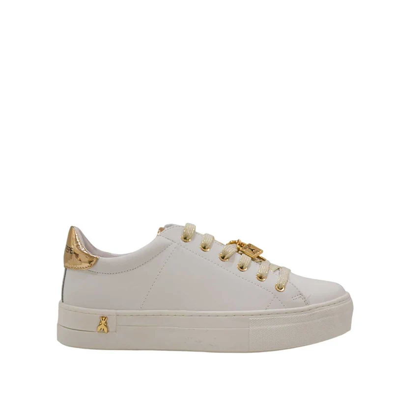 Sneakers PATRIZIA PEPE Girl linea Flybunch in Pelle Bianca