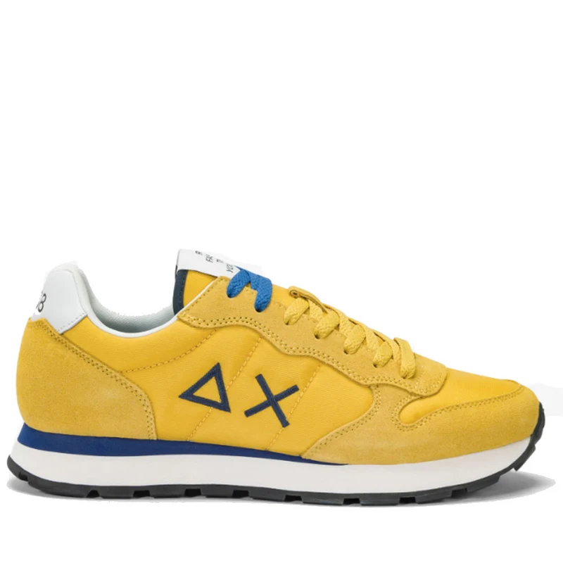 Scarpe Uomo Sun68 Sneakers Tom Solid Giallo - Z35101