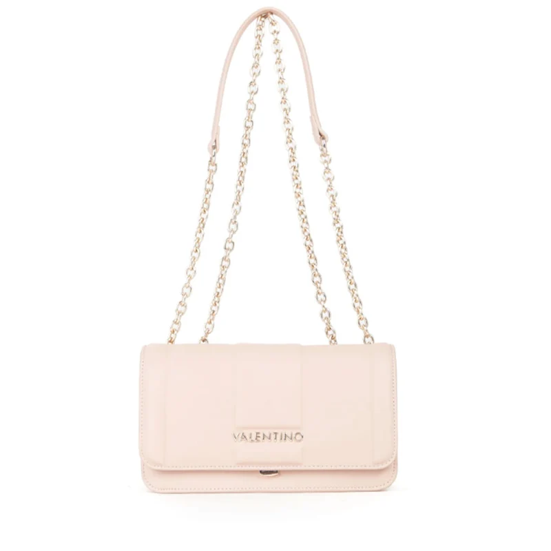 Borsa Donna a Spalla e Tracolla VALENTINO BAGS linea Brass Colore Cipria