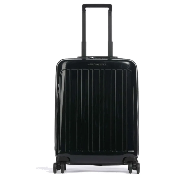 Trolley cabina PIQUADRO Rigido Ultra Slim con 4 Ruote Colore Nero - BV5027SK70