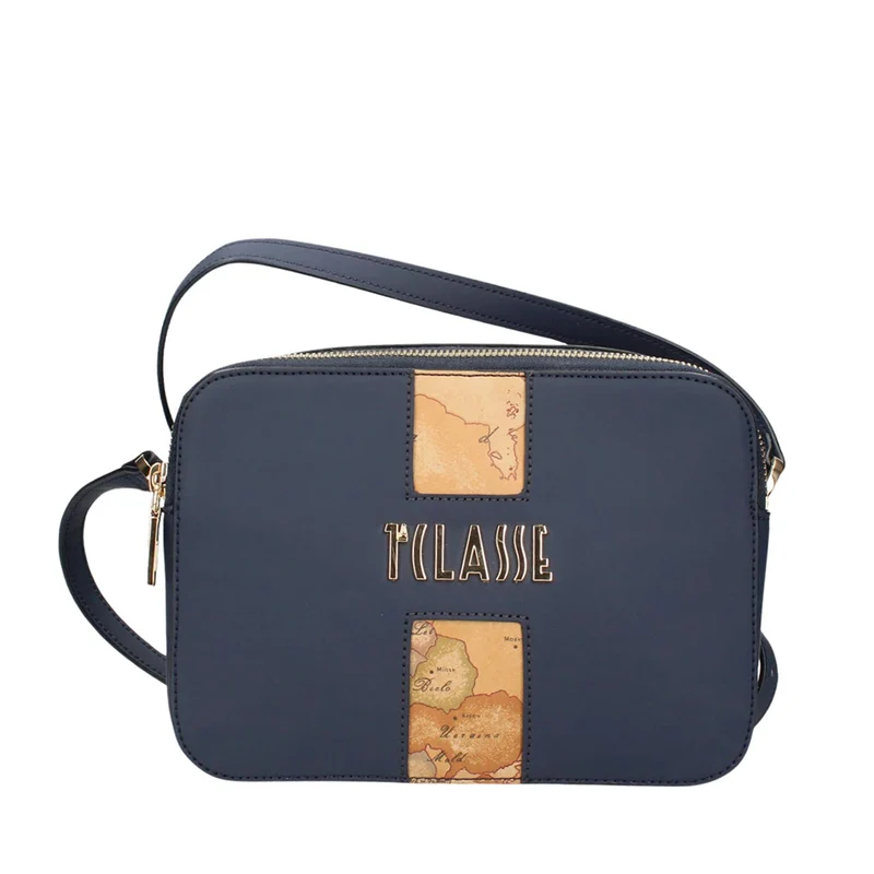 Borsa a Tracolla 1A Classe Alviero Martini linea Journey Geo Blu Navy LB38