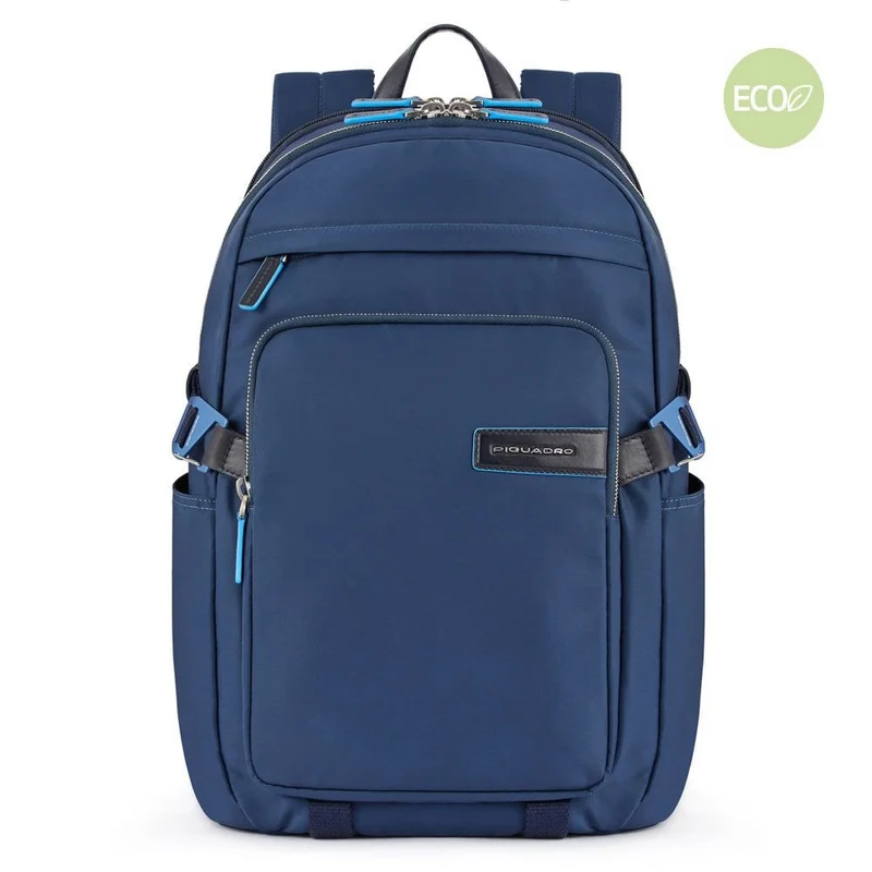 Zaino PIQUADRO Porta Pc 15,6" e iPad in Tessuto Riciclato Blu Linea Ryan - CA5697RY