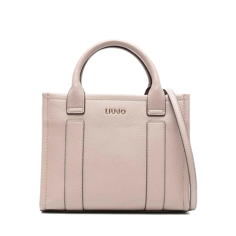 Borsa a Mano LIU JO Better Bottalata colore Tortora Chiaro