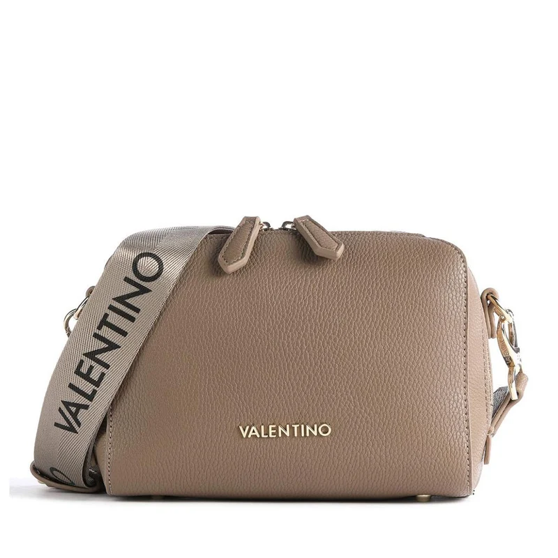 Borsa Donna a Tracolla VALENTINO BAGS linea Pattie Colore Taupe - Multicolor