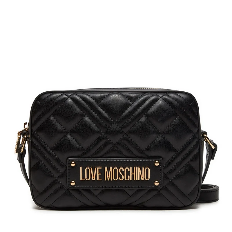 Camera Case Trapuntata LOVE MOSCHINO linea Quilted colore Nero