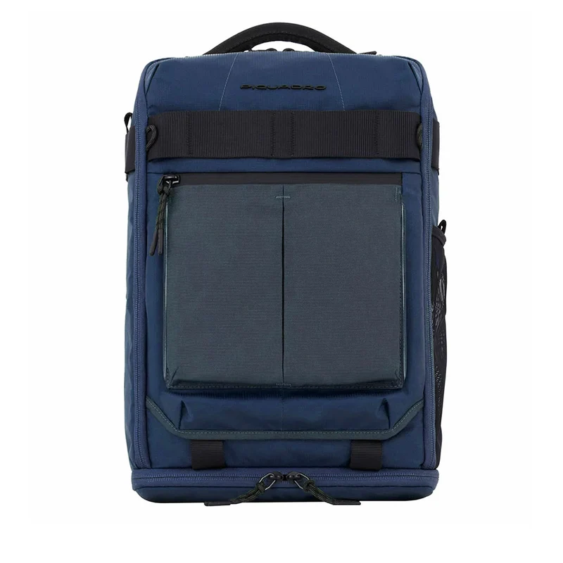 Zaino da Bici PIQUADRO in Nylon Riciclato Blu con Porta Pc 14" Linea Arne - CA5999S125L