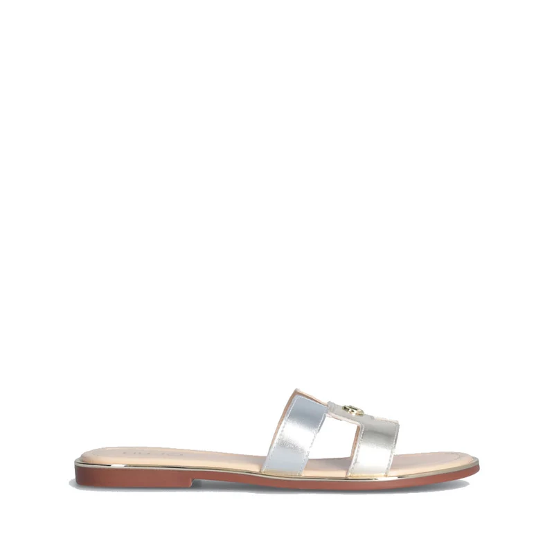 Ciabatta Flat LIU JO Sally 716 Metallizzate colore Gold e Silver