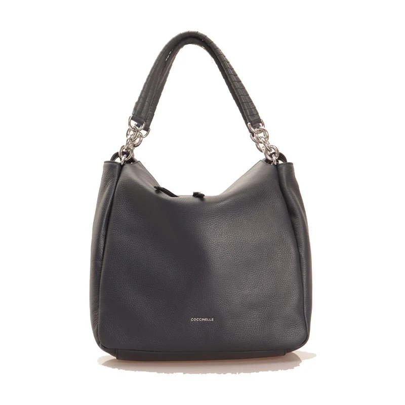 Borsa Donna a Spalla COCCINELLE in Pelle Linea Maelody Colore Midnight Blue