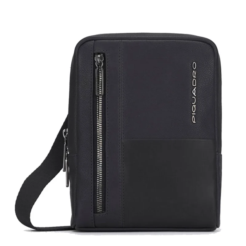 Borsello Uomo PIQUADRO linea Ronnie in Pelle Nera - CA3084W116