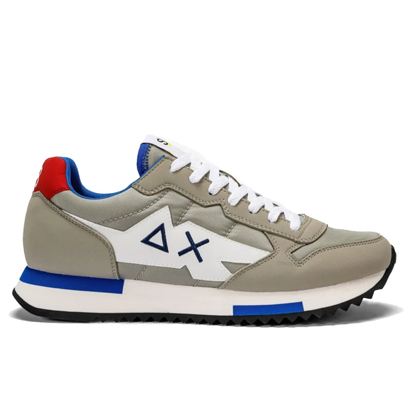 Scarpe Uomo Sun68 Sneakers Niki Solid Grigio Chiaro