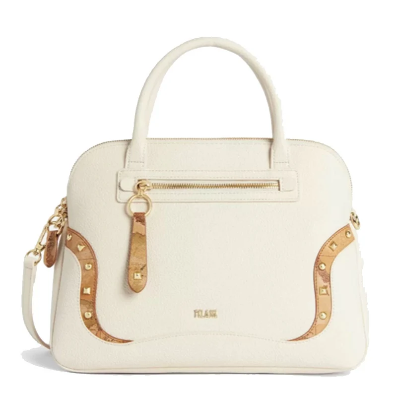 Borsa Donna a Mano 1A Classe Alviero Martini linea Fancy colore Bianco GU52
