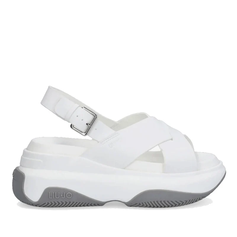 Scarpe Donna LIU JO Sandali Chunky June 04 colore Bianco