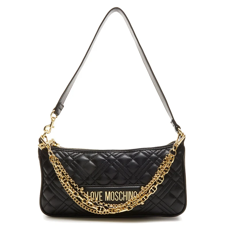 Borsa Donna Sottospalla LOVE MOSCHINO linea Quilted colore Nero