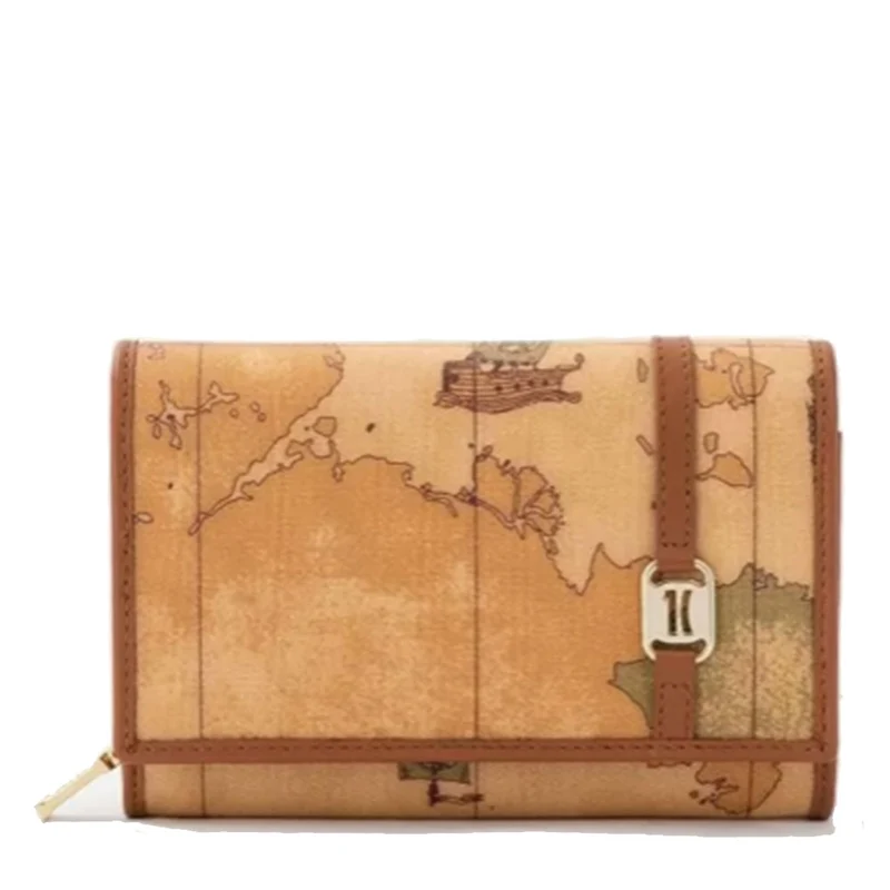 Portafoglio Donna Piccolo con Bottone 1A Classe Alviero Martini stampa Geo Classic W074