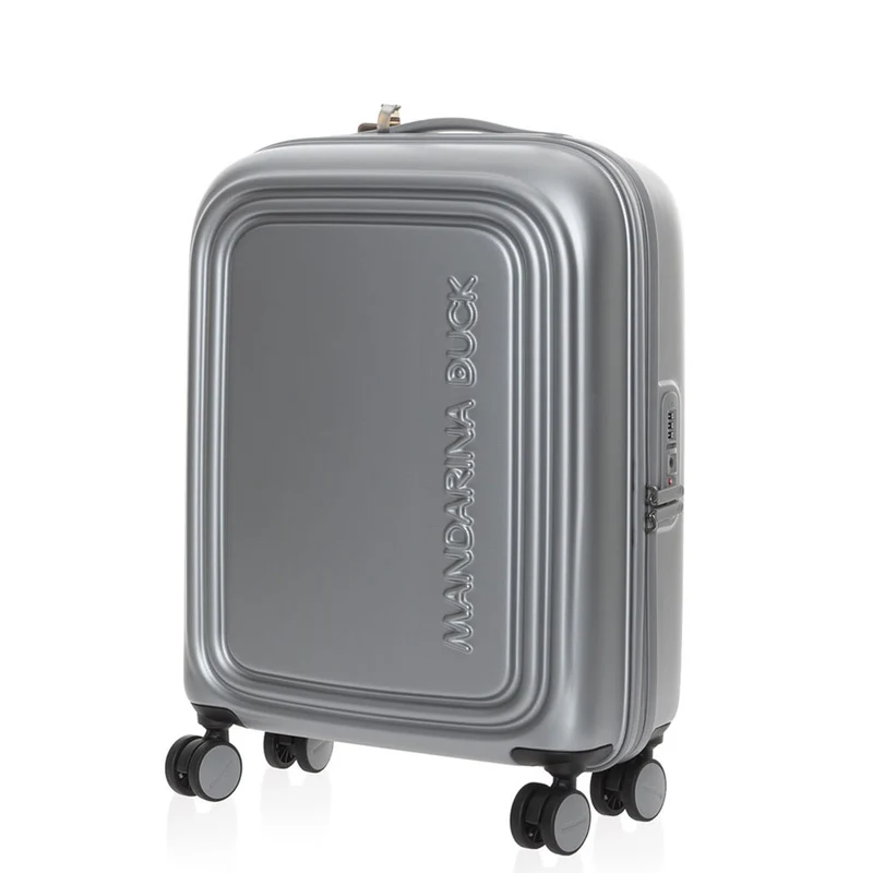 Trolley Cabina Rigido 55cm Mandarina Duck 4 Ruote Colore Silver