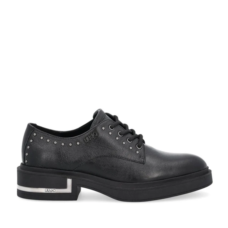Scarpe Donna LIU JO Francesina Gabrielle 06 in Pelle Nera