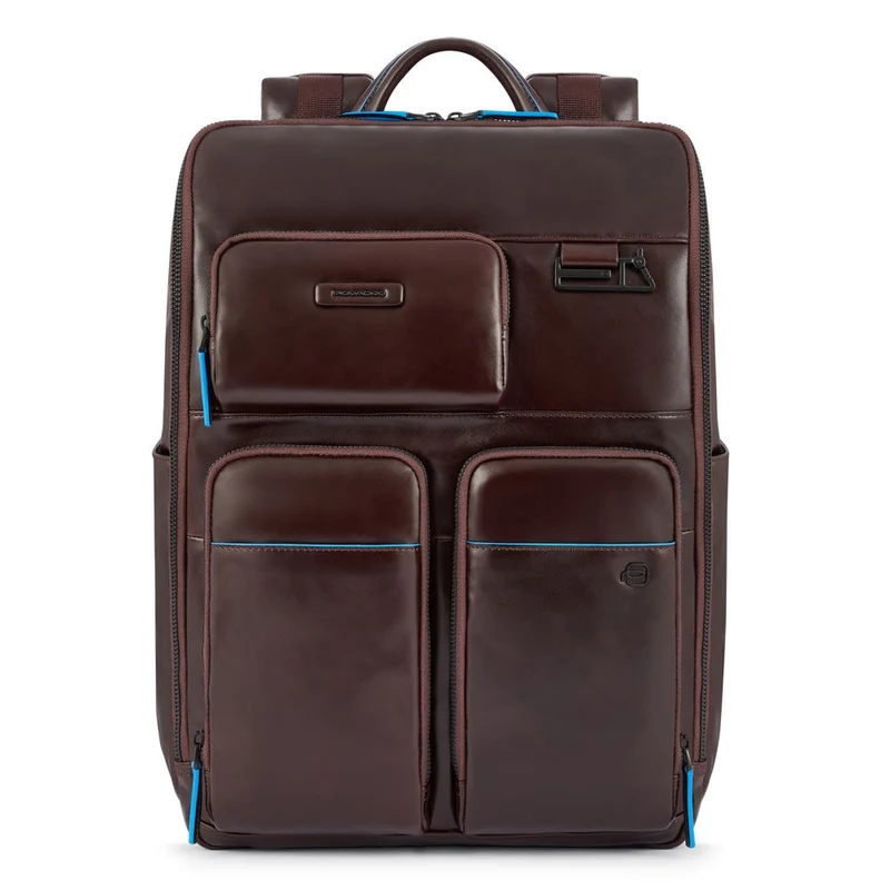 Zaino PIQUADRO Porta Pc 15,6" e Tablet - CA5381B2V in Pelle Mogano linea B2V