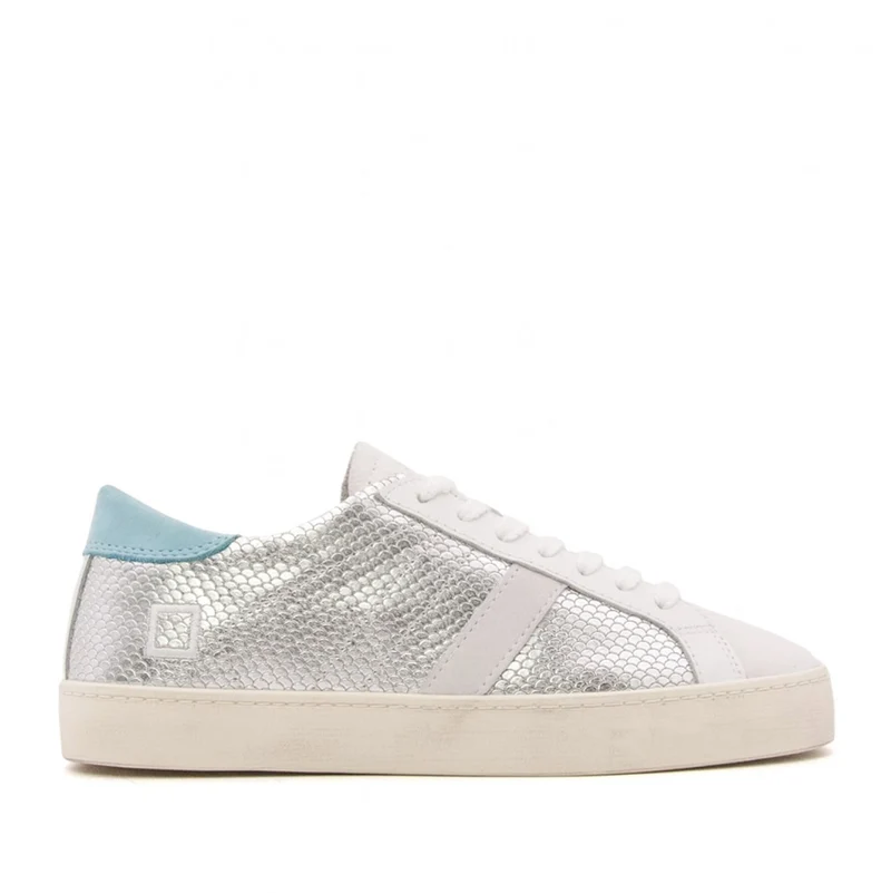 Scarpe Donna D.A.T.E. Sneakers linea Hill Low Roof colore Silver