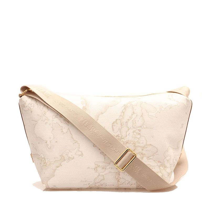 Borsa Donna a Tracolla Grande 1A Classe Alviero Martini linea Geo White D037