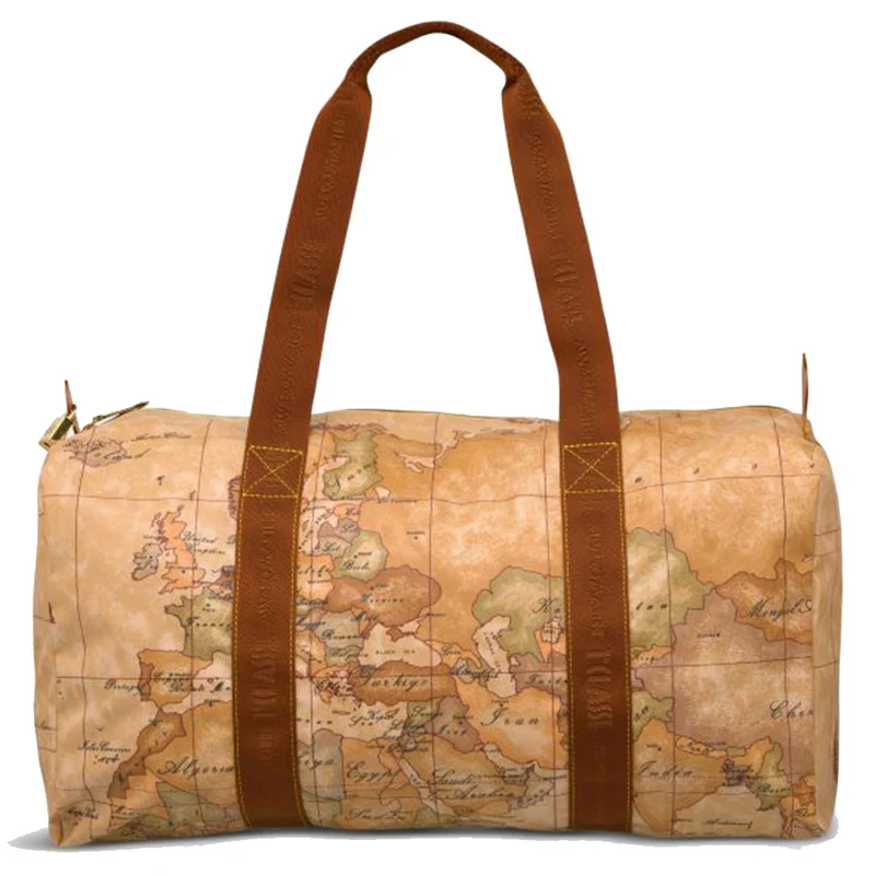 Borsone da Viaggio Grande 1A Classe Alviero Martini linea Geo Soft colore Geo Classic 7007